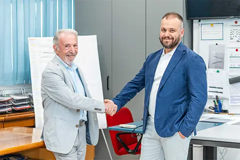 RMP offre solide Garanzie di Affidabilità e Continuità grazie all'esperienza di Ferdinando e alla visione innovativa di Paolo